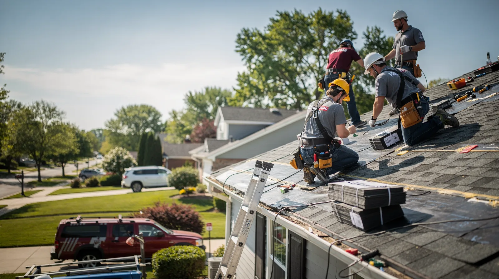 Roof Repair in Addison, IL around you